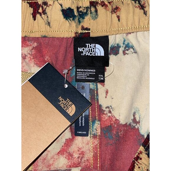 NWT Mens The North Face Class V Pull On Nylon Climbing Shorts Abstract Size XXL‎ - Picture 7 of 9